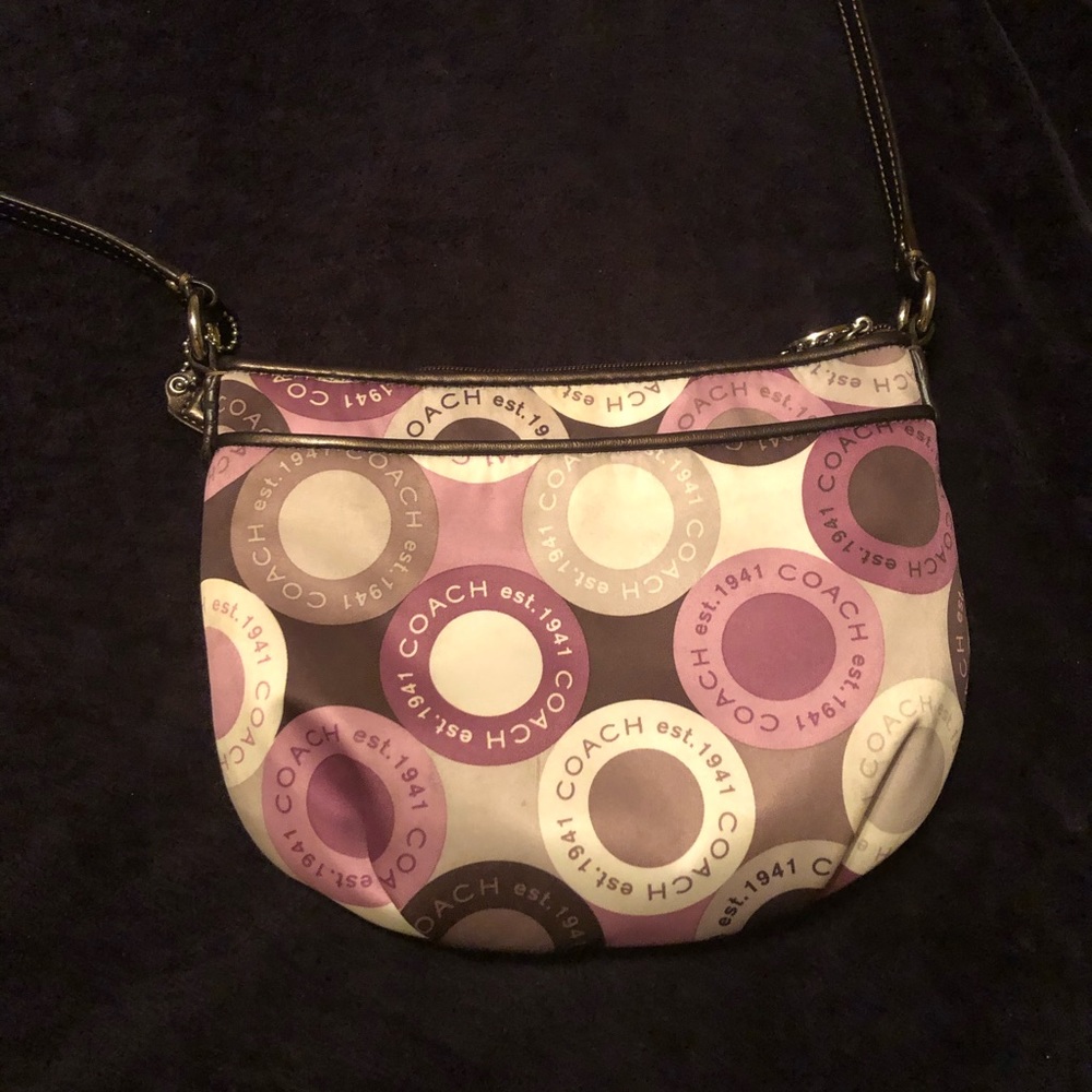 Coach shoulder purse